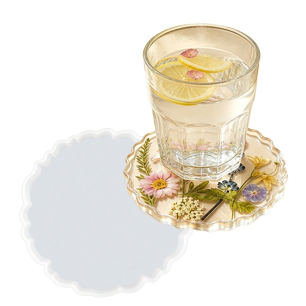Flower Preservation Resin - S0325 DIY Crystal Epoxy Resin Coaster