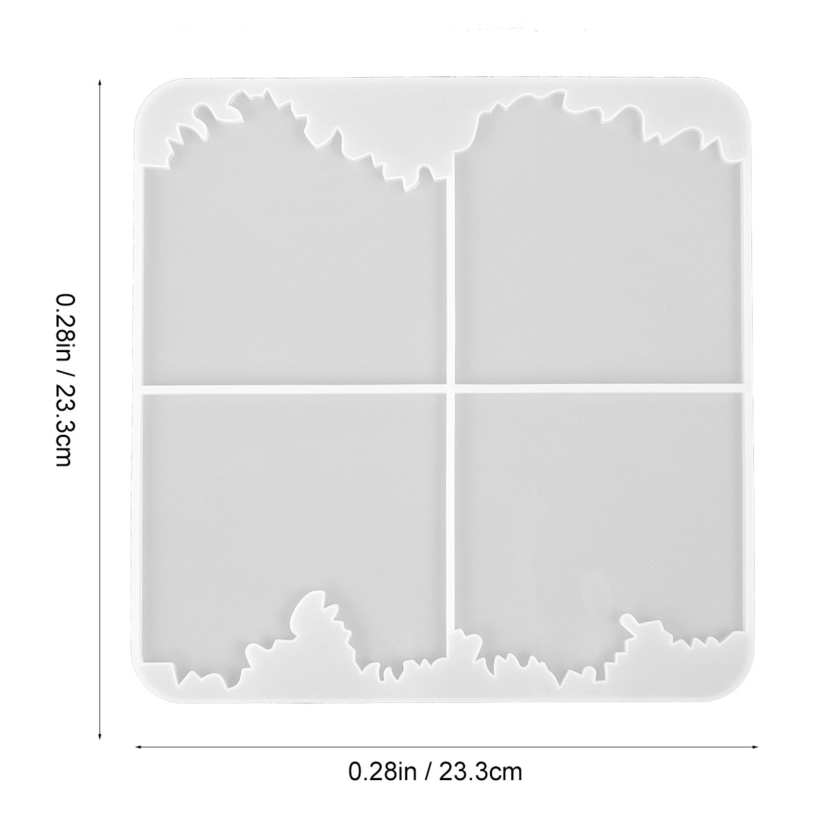 1Pcs Crystal Epoxy Silicone Mo - огляд і ціна Resin Ocean Wave Mold