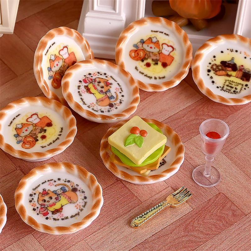 10Pcs/set Dollhouse Miniature  - огляд і ціна Resin Craft Kit