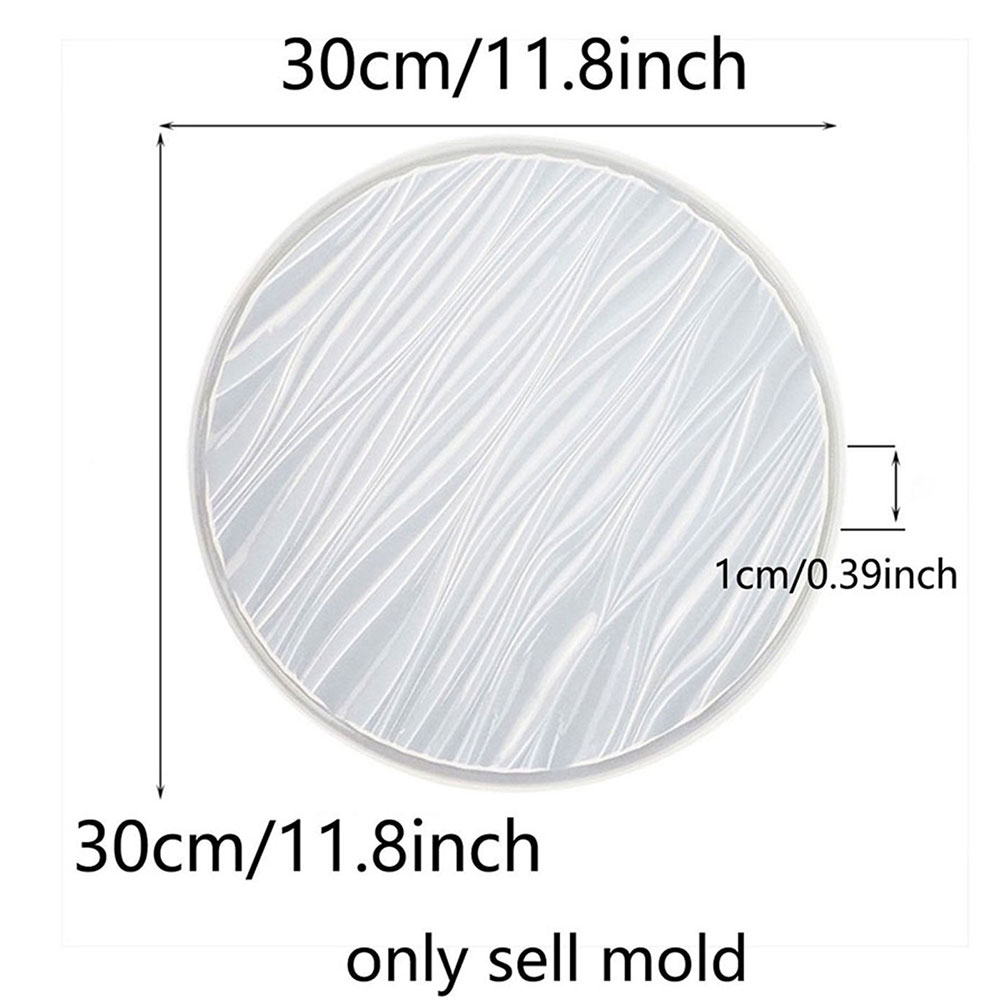 Large Round Tray Silicone Mold - огляд і ціна Silicone Mold Tray
