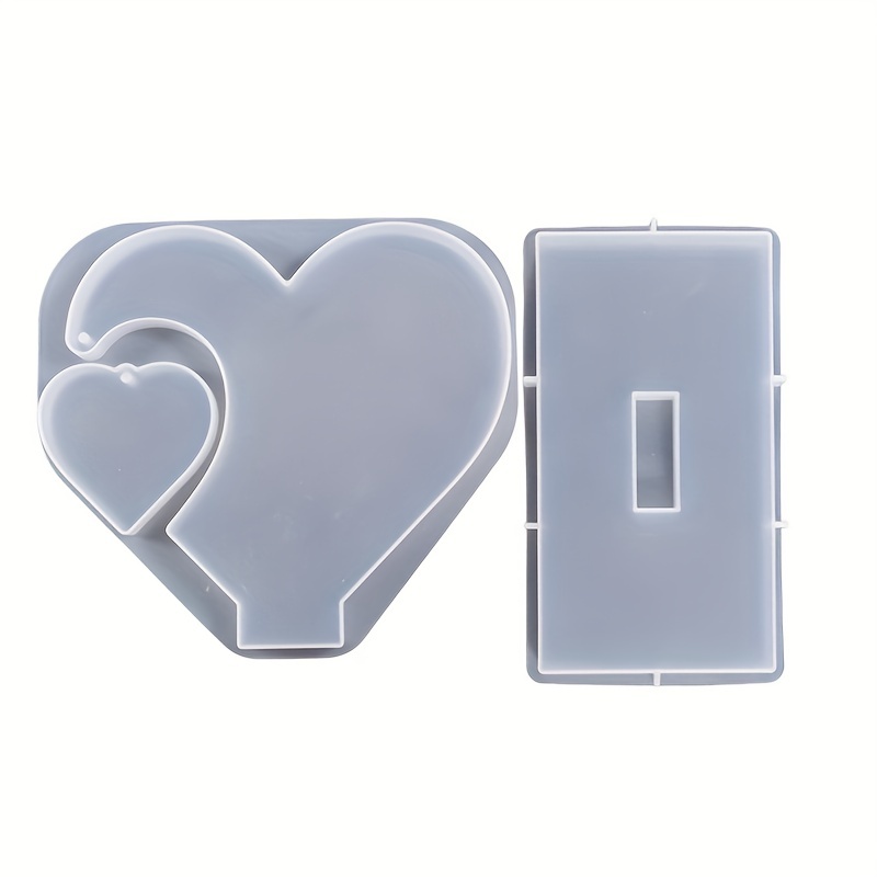 1 set of DIY heart-shaped phot - огляд і ціна Resin Ocean Wave Mold