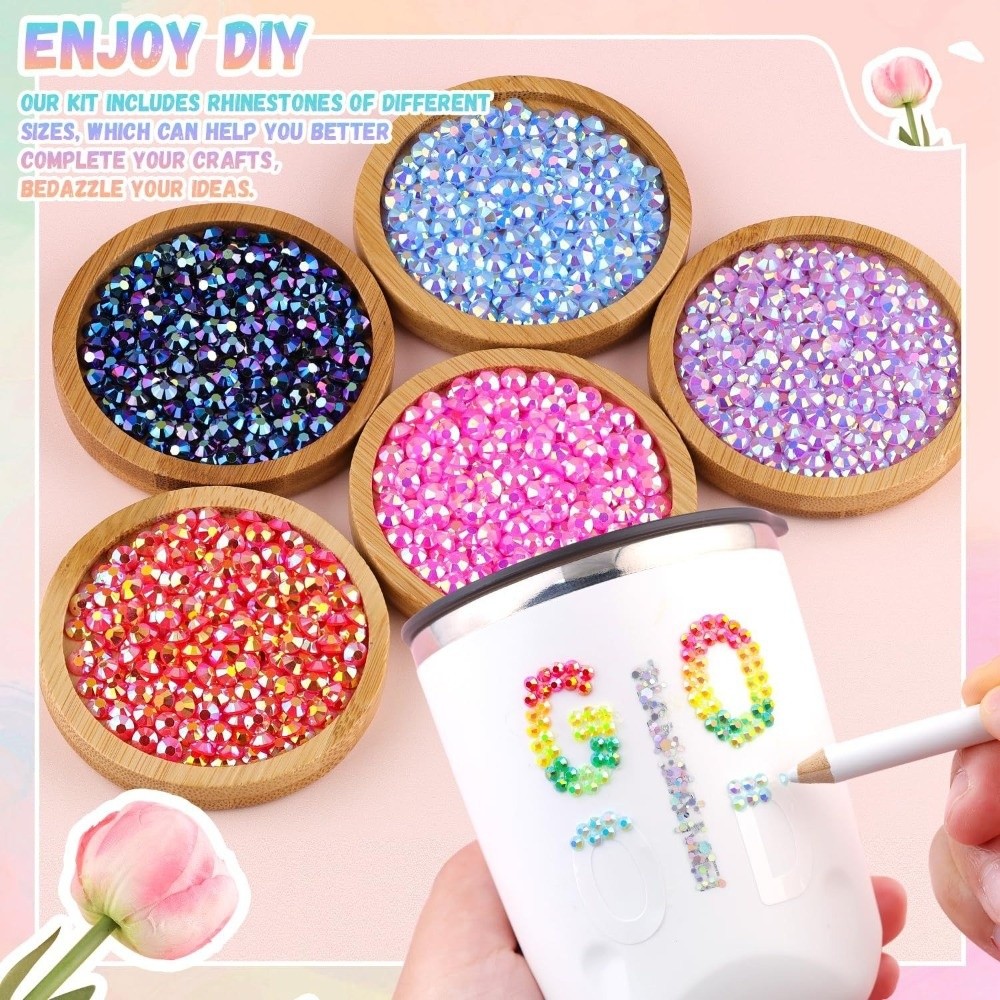 Multicolor Resin Rhinestone Ki - огляд і ціна Resin Jewelry Kit