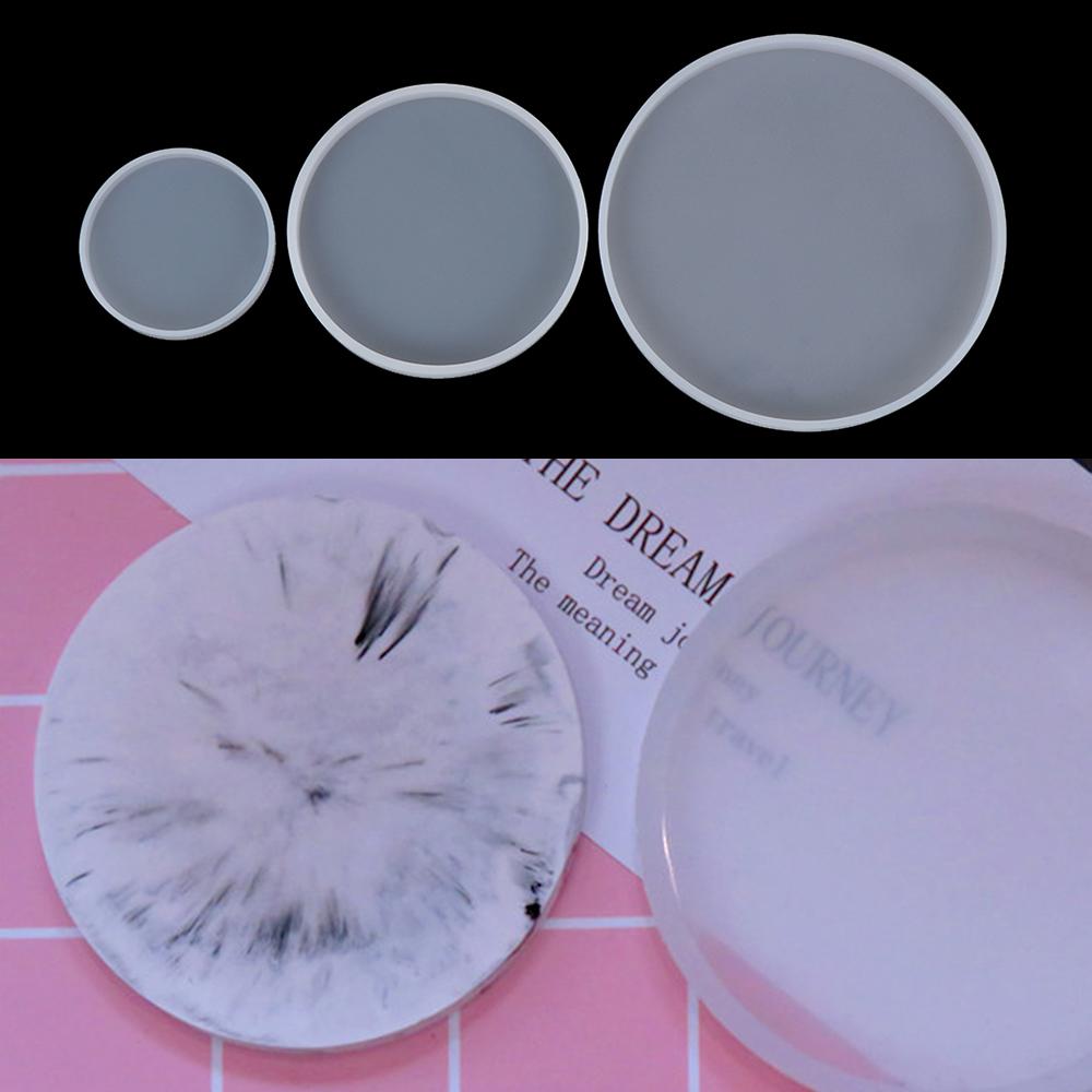 Clay Tool Silicone Fluid Arts  - огляд і ціна Coaster Mold Round