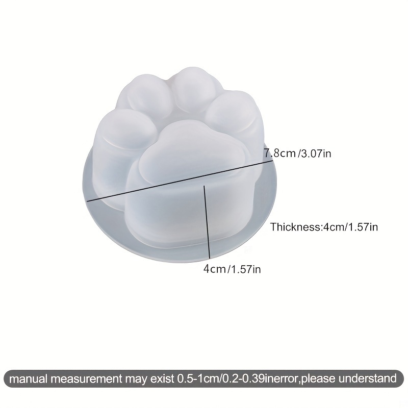 1 Large Cat Paw Silicone Mold， - огляд і ціна Resin Craft Ideas